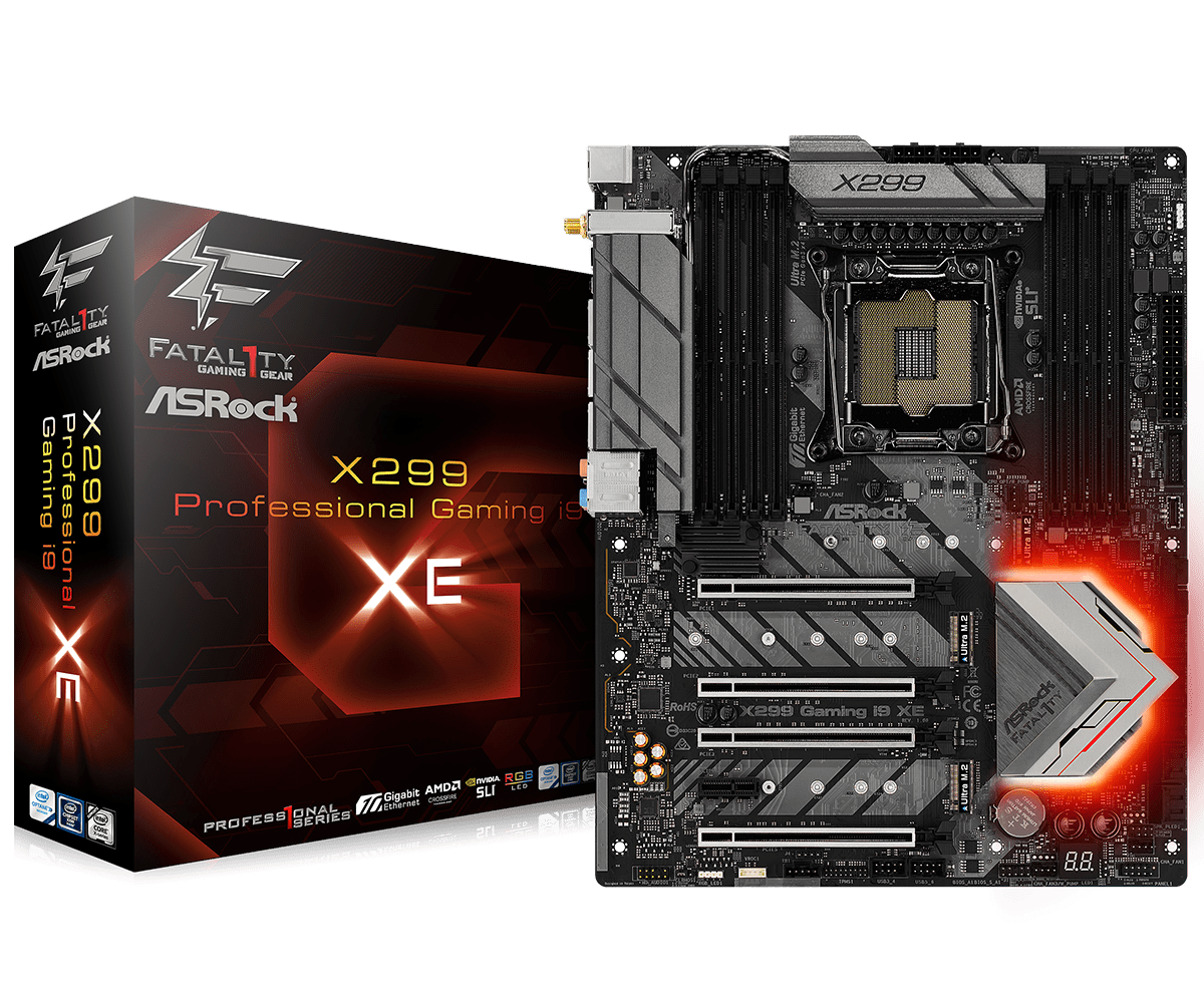 Asrock Fatal1ty X299 Professional Gaming i9 XE - Motherboard